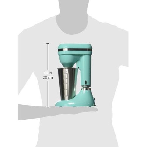  [아마존베스트]Brentwood Classic Milkshake Maker, 15 oz, Turquoise,SM-1200B