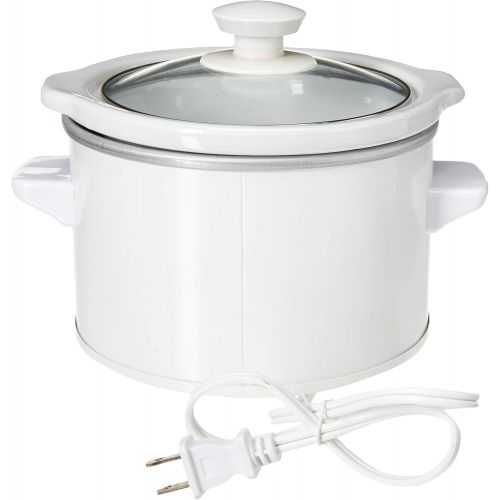  [아마존베스트]Brentwood Slow Cooker, 1.5 Quart, White