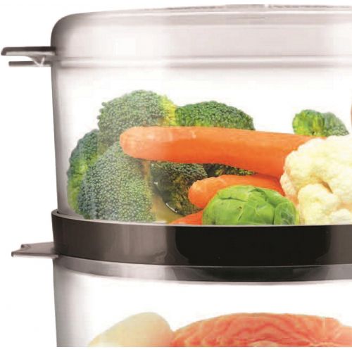  [아마존베스트]Brentwood Electric 2-Tier, 5 Quart, Stainless Steel