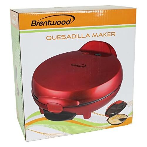  [아마존베스트]Brentwood Appliances TS-120 Quesadilla Maker - Red