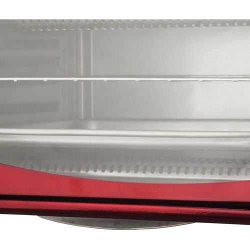  Brentwood TS-345R Toaster, 14.5 x 9.5 x 8.5-Inch, Red Tone