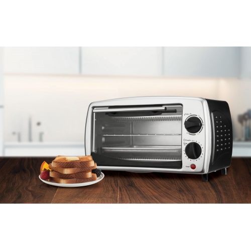  Brentwood TS-345R Toaster, 14.5 x 9.5 x 8.5-Inch, Red Tone