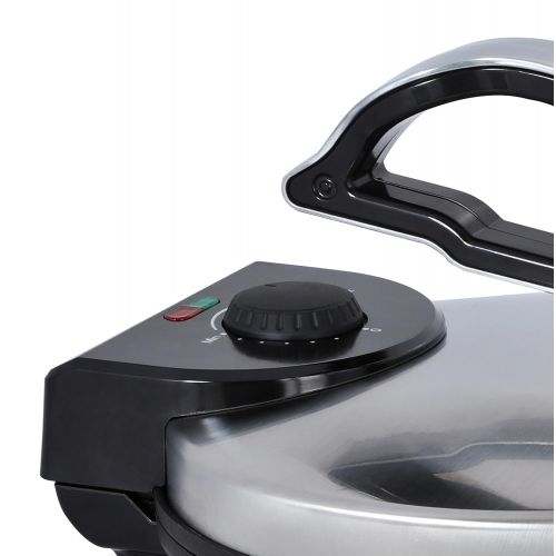  Brentwood TS-128 Electric Tortilla Press, Silver