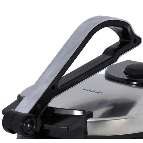  Brentwood TS-128 Electric Tortilla Press, Silver