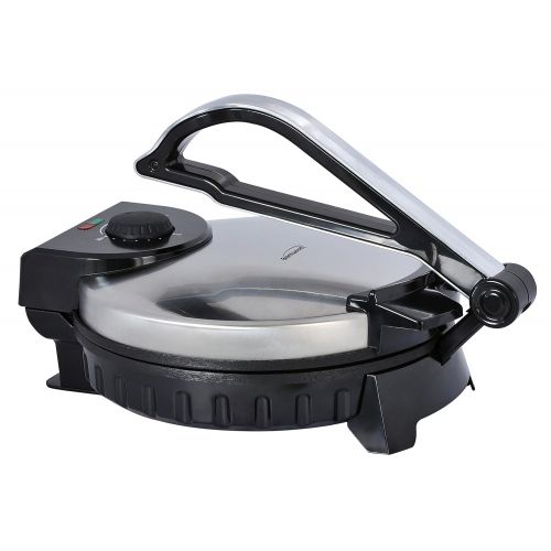  Brentwood TS-128 Electric Tortilla Press, Silver