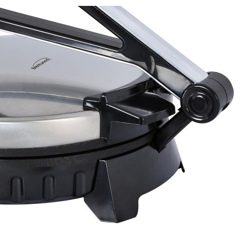  Brentwood TS-128 Electric Tortilla Press, Silver