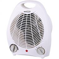 Brentwood Portable Electric Space Heater and Fan, 1500-Watt, White