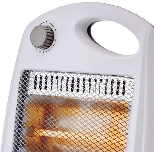  Brentwood Appliances 800-Watt Portable Space Heater, One Size, White