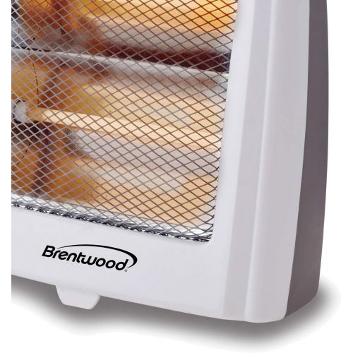  Brentwood Appliances 800-Watt Portable Space Heater, One Size, White
