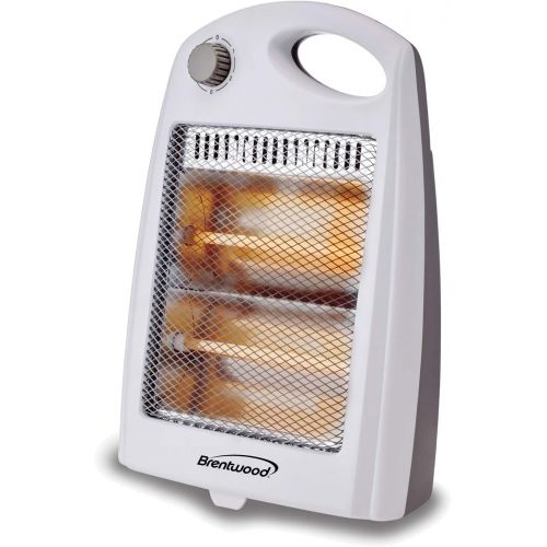  Brentwood Appliances 800-Watt Portable Space Heater, One Size, White