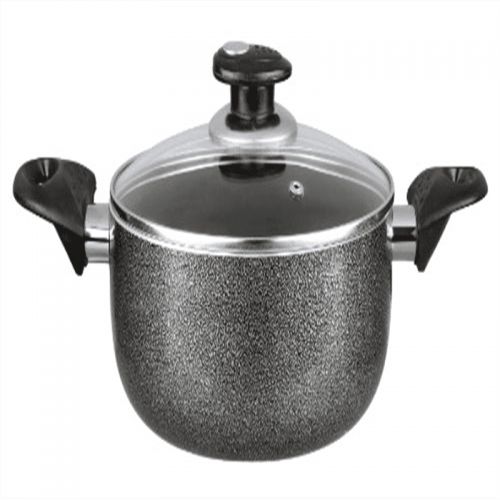  Brentwood Dutch Oven Aluminum Non-Stick 5 Qt-Gray