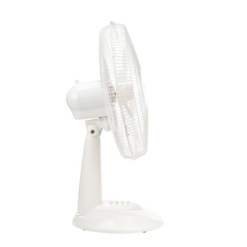  Brentwood Appliances Brentwood Kool Zone 16 Oscillating Desk 3-Speed Fan, White