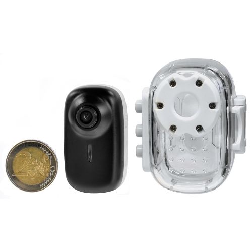  Bresser 9633500 HD Action Kamera (3Megapixel, 30fps, 1280 x 720 Pixel, micro-SD Kartenslot) schwarz