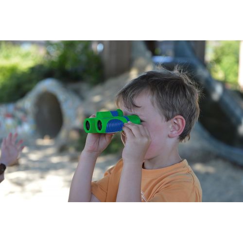  [아마존베스트]Bresser Junior Children Binoculars 6x21 - Green/Blue