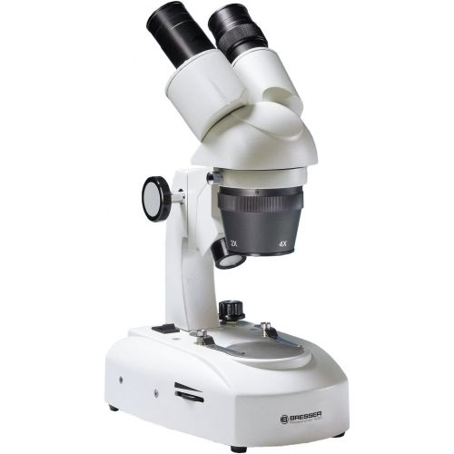  [아마존베스트]Bresser 3D Stereo Illuminated Microscope Researcher ICD LED 20 x 80 x Magnification & Permanent Preparations for Microscope (Pack of 25), Prefabricated and Preserved Preparations o