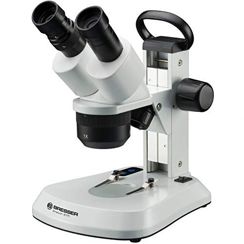  [아마존베스트]Bresser Microscope Analyth STR 10x - 40x Stereo Illumination and Translucent Microscope