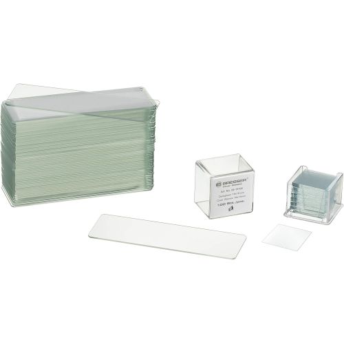  [아마존베스트]Bresser Permanent Preparations for Microscope (Pack of 25) and Microscope Slides / Cover Glasses (50x/100x)