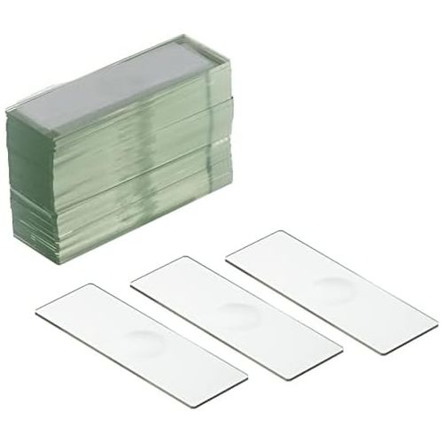  [아마존베스트]Bresser microscope accessories slides with depression (50 pcs.)