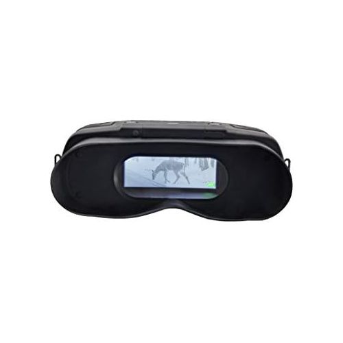  [아마존베스트]Bresser Digital Binocular Night Vision Device 3 x 20, with Large Display for Comfortable Viewing Day and Night, with Integrated 7-Level Infrared Lighting, Including Carry Bag