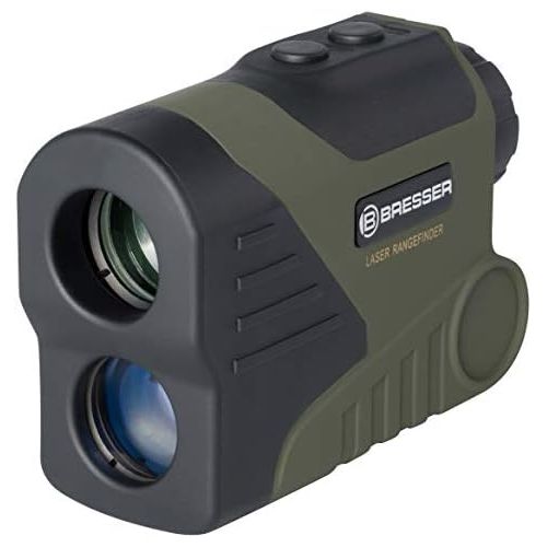  [아마존베스트]Bresser 4025880 Rangefinder Distance and Speed Meter WP/OLED 6x24, 800 m Green