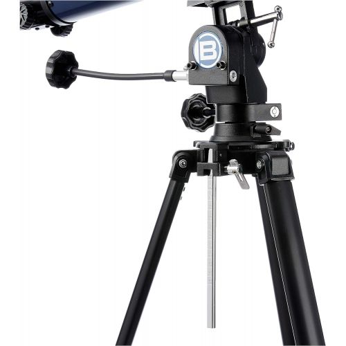  [아마존베스트]Bresser Skylux 9618760LC1000 Telescope Lens Telescope 70/700 mm with Smartphone Holder and Sun Filter Dark Blue