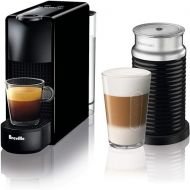 Nespresso Essenza Mini Espresso Machine by Breville with Milk Frother,20.3 fl oz, Piano Black