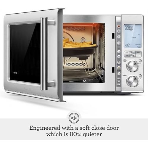 브레빌 Breville Combi Wave 3-in-1 Microwave BMO870BSS, Brushed Stainless Steel