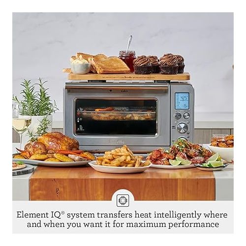 브레빌 Breville RM-BOV860BSS1BUS1 Smart Oven Air Fryer, Brushed Stainless Steel (Certified Remanufactured)