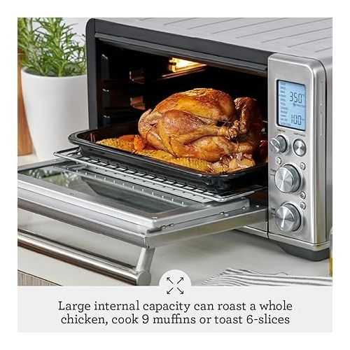 브레빌 Breville RM-BOV860BSS1BUS1 Smart Oven Air Fryer, Brushed Stainless Steel (Certified Remanufactured)