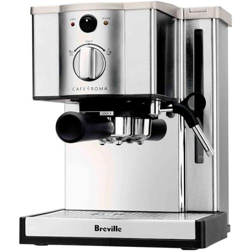 브레빌 Breville ESP8XL Cafe Roma Stainless Espresso Maker,1.2 liters