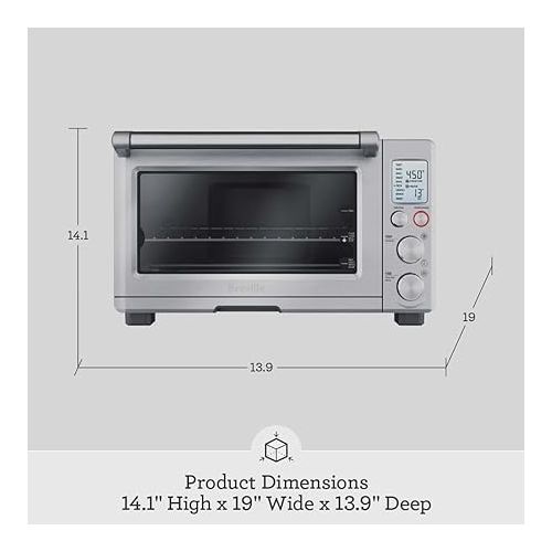 브레빌 Breville Smart Oven BOV800XL, Brushed Stainless Steel