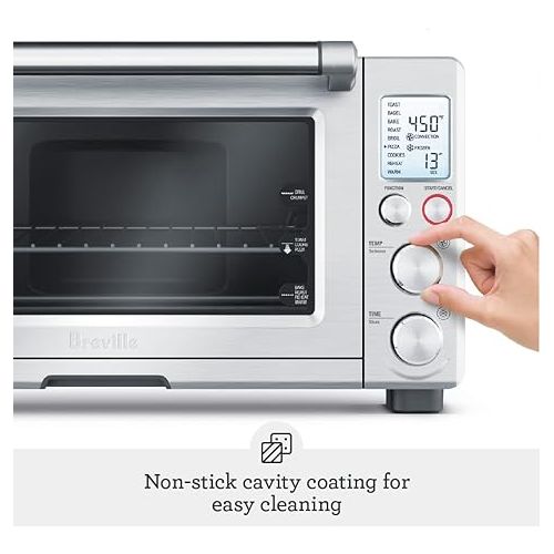 브레빌 Breville Smart Oven BOV800XL, Brushed Stainless Steel