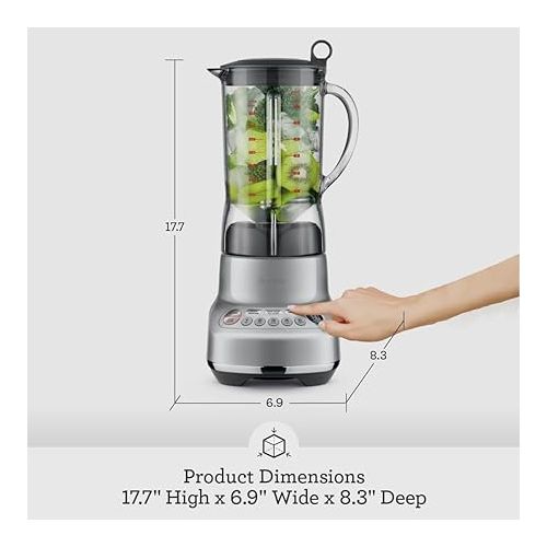 브레빌 Breville Fresh and Furious Blender BBL620SIL, Silver