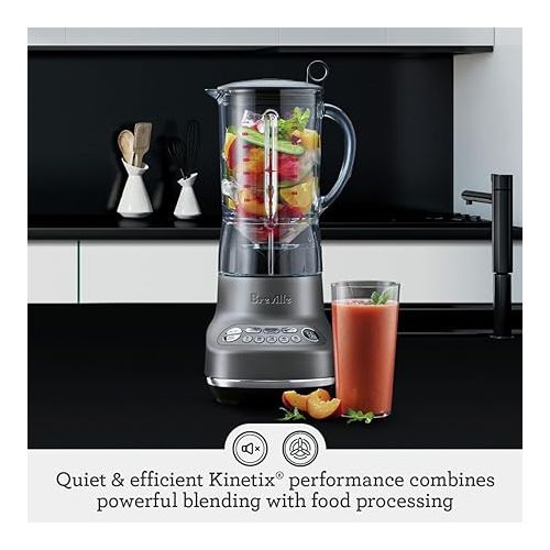 브레빌 Breville Fresh and Furious Blender BBL620SIL, Silver