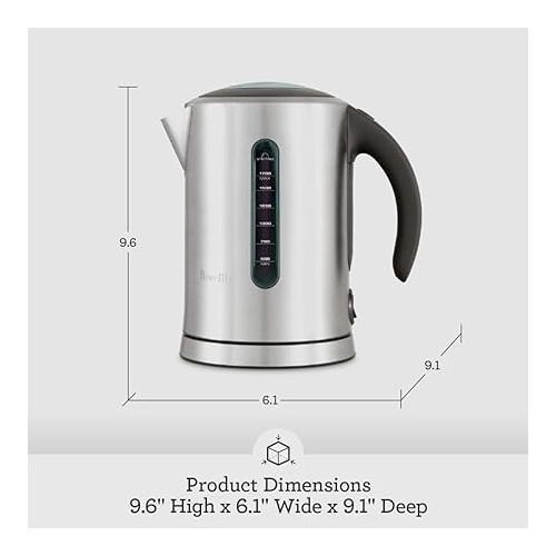 브레빌 Breville Soft Top Pure Kettle BKE700BSS