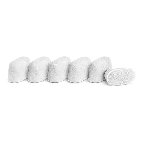 브레빌 Breville Charcoal Filters, 6 pack, for use with the Breville Barista Pro (BES878), Breville Barista Express (BES870), and Breville Infuser (BES840) Espresso Machines