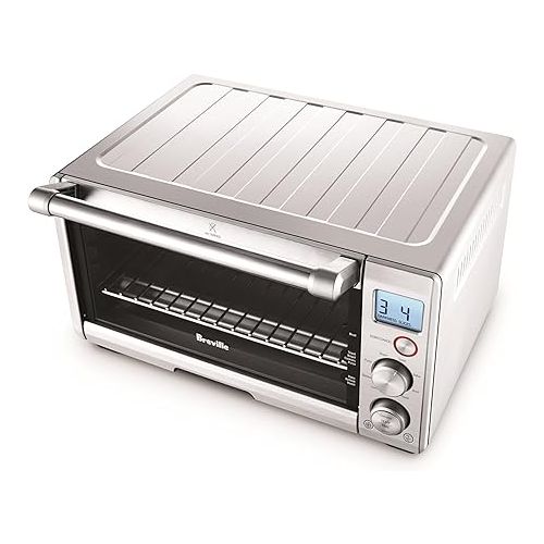 브레빌 Breville Compact Smart Oven BOV650XL, Brushed Stainless Steel