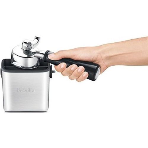 브레빌 Breville Knock Box Mini in Stainless Steel Construction-Dishwasher Safe, Silver