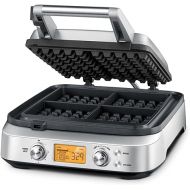 Breville BWM640XL Smart 4-Slice Waffle Maker, Silver