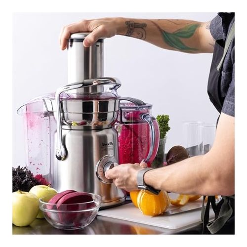 브레빌 Breville Commercial Juice Fountain XL Pro, Brushed Stainless Steel, CJE830BSS1BNA1