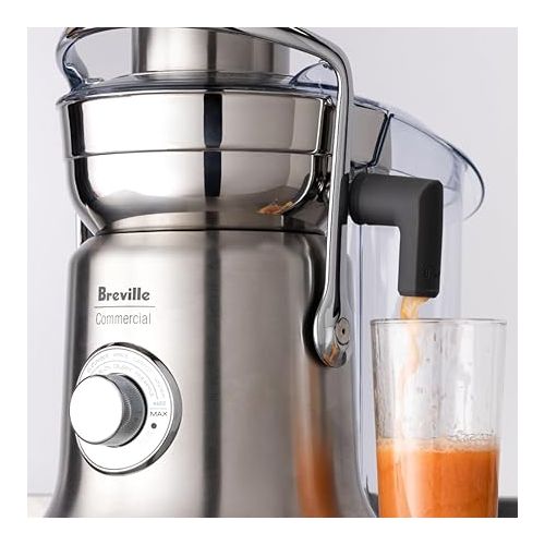 브레빌 Breville Commercial Juice Fountain XL Pro, Brushed Stainless Steel, CJE830BSS1BNA1