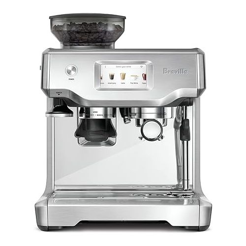 브레빌 Breville Barista Touch Espresso Machine BES880BTR, Black Truffle