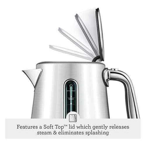 브레빌 Breville the Smart Kettle™ Luxe Electric Kettle, BKE845RCH, Royal Champagne