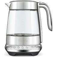 Breville the Smart Crystal Luxe™ Electric Kettle, BKE855BSS, Brushed Stainless Steel