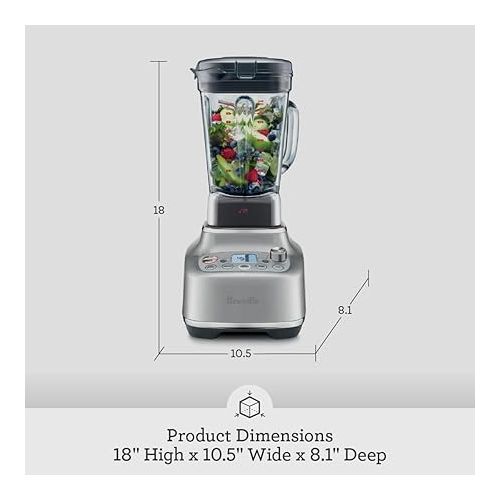 브레빌 Breville the Super Q™ Blender, BBL920SHY, Smoked Hickory