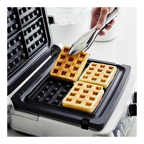 브레빌 Breville No-Mess Waffle Plates for Breville Smart Grill (BGR820XL)