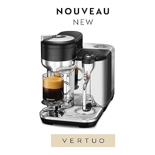 브레빌 Breville Nespresso Vertuo Creatista BVE850BTR, Black Truffle