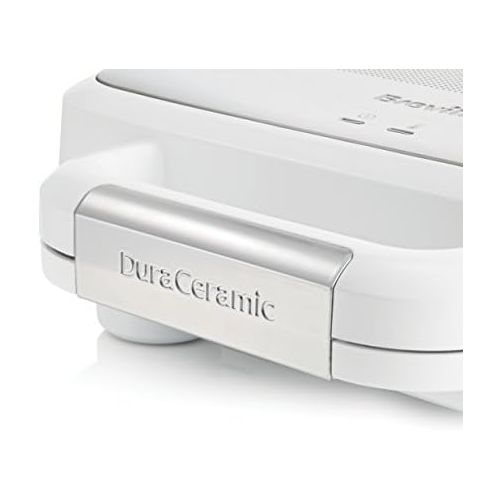 브레빌 Breville VST074X Hochglanz DuraCeramic Jumbo-Sandwich-Toaster | DuraCeramic Beschichtung | Betriebs- und Bereitschaftsanzeige