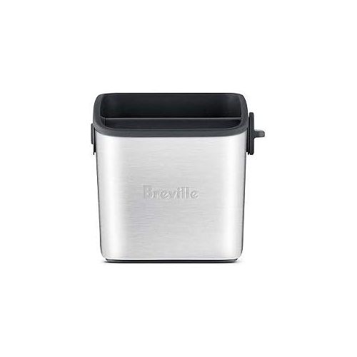 브레빌 Breville Knock Box Mini in Stainless Steel Construction-Dishwasher Safe, Silver