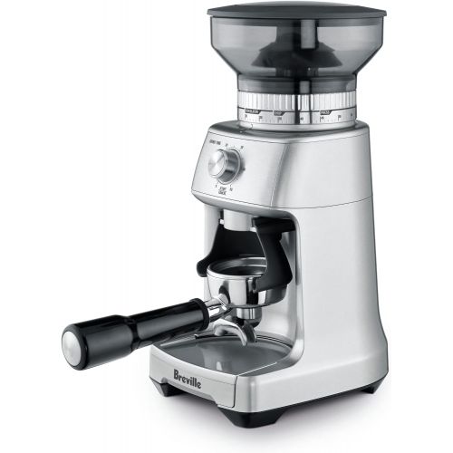 브레빌 Breville BCG600SIL Dose Control Pro Coffee Bean Grinder, Silver